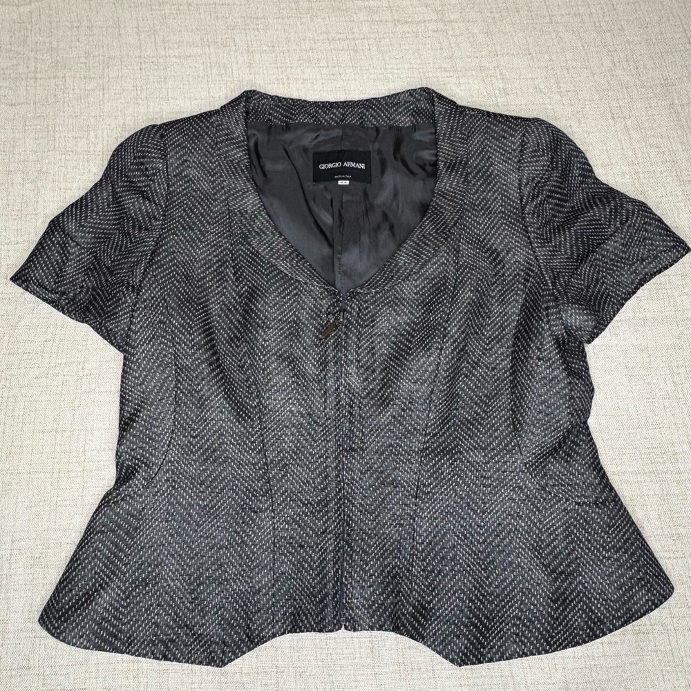 Giorgio Armani Women's Zip Blazer/Jacket